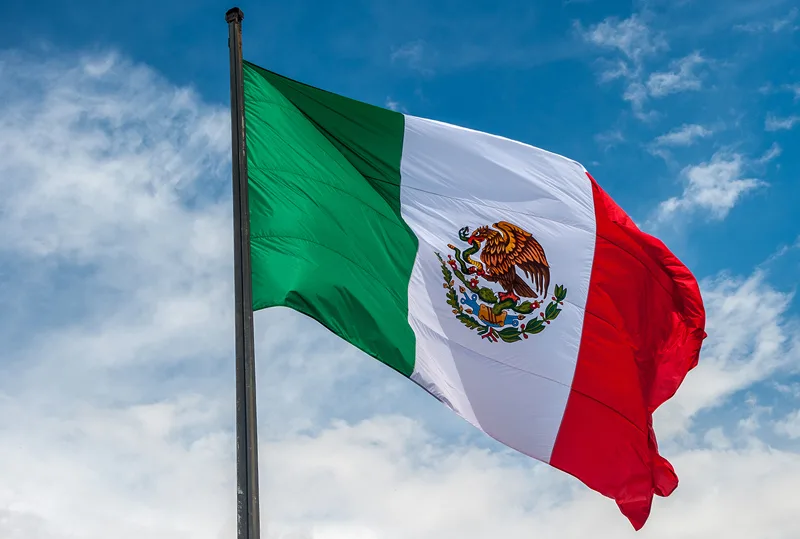 پرچم خوشگل مکزیک